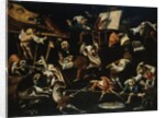 Imaginary Animals and Dwarfs Fighting, Drinking and Carousing Attributed to Faustino Bocchi by Anonymous