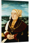 Portrait of Dorothea von Stralenburg, Aged 26 by Konrad Faber von Kreuznach