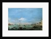 The Giudecca Canal and the Zattere, Venice by Francesco Guardi