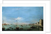 The Giudecca Canal and the Zattere, Venice by Francesco Guardi