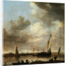 A River Estuary with Smalschips by Jon Josefsz. van Goyen