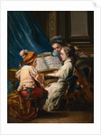 The Four Arts: 'Music' by Charles-Andre van Loo