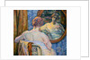 Woman at a Mirror by Theo van Rysselberghe