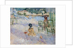 Beach in Nice by Berthe Morisot