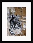 Riders Going to the Woods of Boulogne by Henri de Toulouse-Lautrec