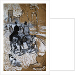 Riders Going to the Woods of Boulogne by Henri de Toulouse-Lautrec