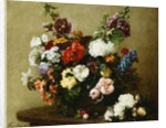 Bouquet of Various Flowers by Henri Fantin-Latour