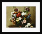 Bouquet of Various Flowers by Henri Fantin-Latour