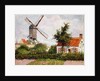 Mill in Knocke, Belgium by Camille Pissarro