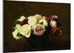 Roses by Henri Fantin-Latour