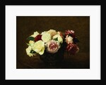 Roses by Henri Fantin-Latour