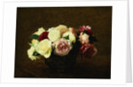Roses by Henri Fantin-Latour