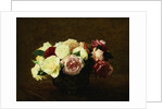 Roses by Henri Fantin-Latour