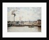 Quay at Saint-Sever, Rouen by Camille Pissaro
