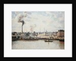 Quay at Saint-Sever, Rouen by Camille Pissaro