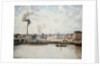 Quay at Saint-Sever, Rouen by Camille Pissaro