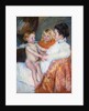 Mother, Sara, and the Baby by Mary Cassatt