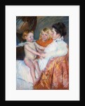 Mother, Sara, and the Baby by Mary Cassatt