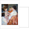 Mother, Sara, and the Baby by Mary Cassatt
