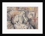 Woman Resting on a Couch by Georges Lemmen