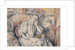 Woman Resting on a Couch by Georges Lemmen
