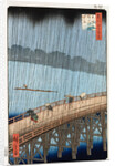 Ohashi, Sudden Shower at Atake by Ando Hiroshige