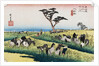 Chiryu from the series The Fifty-Three Stations of the Tokaido by Utagawa Hiroshige