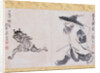 Shoki and Demon by Sakaki Hyakusen and Yosa Buson by Anonymous