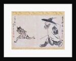 Shoki and Demon by Sakaki Hyakusen and Yosa Buson by Anonymous