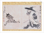 Shoki and Demon by Sakaki Hyakusen and Yosa Buson by Anonymous