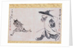 Shoki and Demon by Sakaki Hyakusen and Yosa Buson by Anonymous