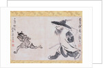 Shoki and Demon by Sakaki Hyakusen and Yosa Buson by Anonymous
