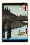 Moon Viewing Pine, Ueno by Hiroshige