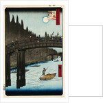 Moon Viewing Pine, Ueno by Hiroshige