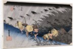 White Rain, Shono by Utagawa Hiroshige