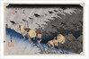 White Rain, Shono by Utagawa Hiroshige