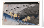 White Rain, Shono by Utagawa Hiroshige