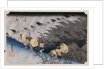 White Rain, Shono by Utagawa Hiroshige