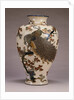 Large Satsuma Ovoid Vase, Meiji Period by Anonymous