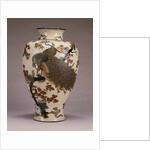 Large Satsuma Ovoid Vase, Meiji Period by Anonymous
