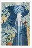 Amida Waterfall on the Kiso Highway from the Series To the Waterfalls of All the Provinces by HOKUSAI
