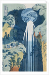 Amida Waterfall on the Kiso Highway from the Series To the Waterfalls of All the Provinces by HOKUSAI