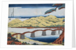 A Picture of Kintai Bridge at Iwokuni in Suo Province by Eisen