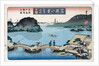 Twilight, Atami from the Series Eight Views of Famous Places by Utagawa Toyokuni II