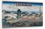 Evening Bell, Kamakura from the Series Eight Views of Famous Places by Utagawa Toyokuni II