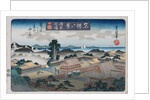 Evening Bell, Kamakura from the Series Eight Views of Famous Places by Utagawa Toyokuni II