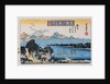 Descending Geese, Miho from the Series Eight Views of Famous Places by Utagawa Toyokuni II