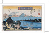 Descending Geese, Miho from the Series Eight Views of Famous Places by Utagawa Toyokuni II