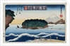 Clearing Weather, Enoshima from the Series Eight Views of Famous Places by Utagawa Toyokuni II