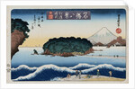 Clearing Weather, Enoshima from the Series Eight Views of Famous Places by Utagawa Toyokuni II